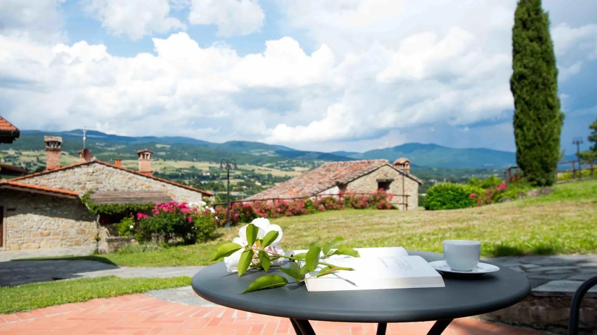 ファームステイ Agriturismo Podere La Casaccia ポッピ