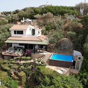  Villa With Heated Pool And Panoramic View Italien